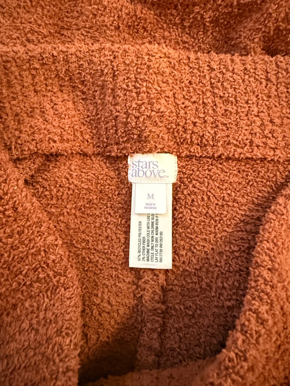 Cozy Rust Matching Set - Picture 4 of 5